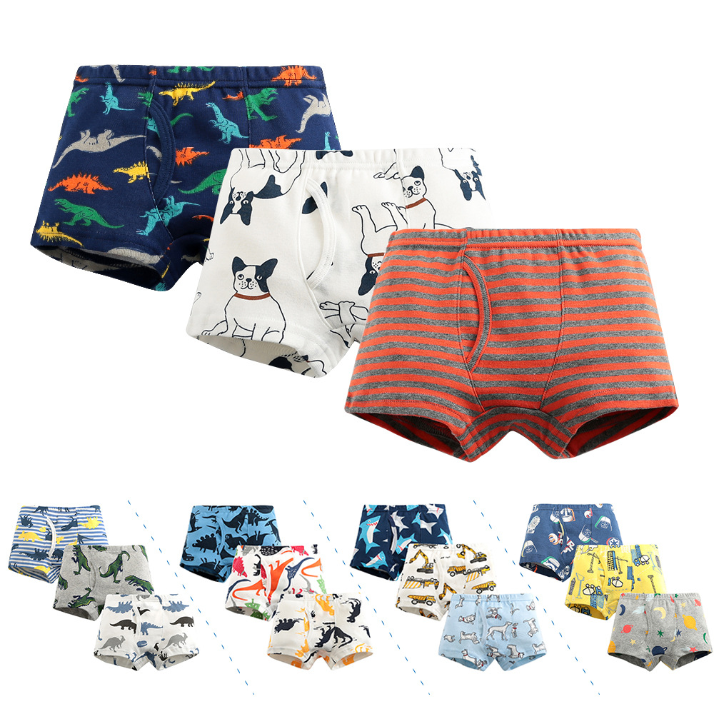 3pcs/lot 2020 New Boys Panties - огляд і ціна Baby Clothing Dividers