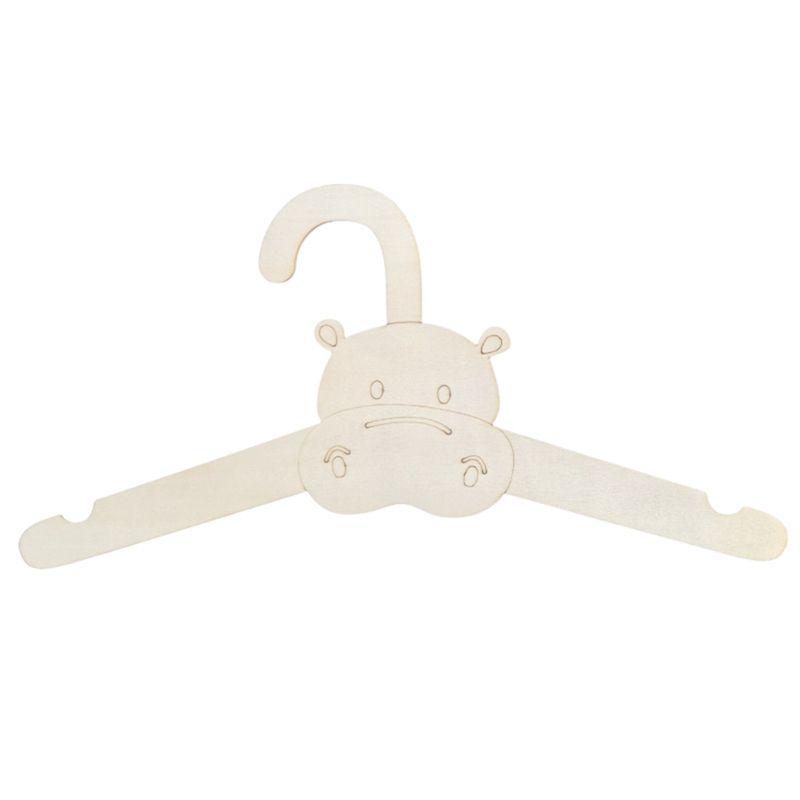 ABJI-20PCS Cute Wooden Clothes - огляд і ціна Baby Clothing Hanging Rack