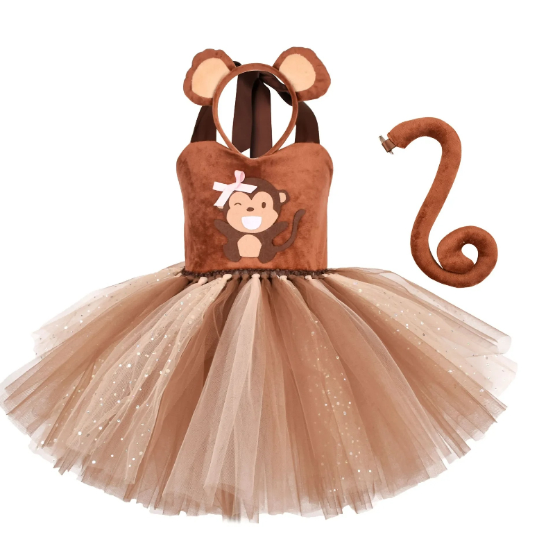 Brown Monkey Tutu Dress for Ba - огляд і ціна Baby Clothing Dresser