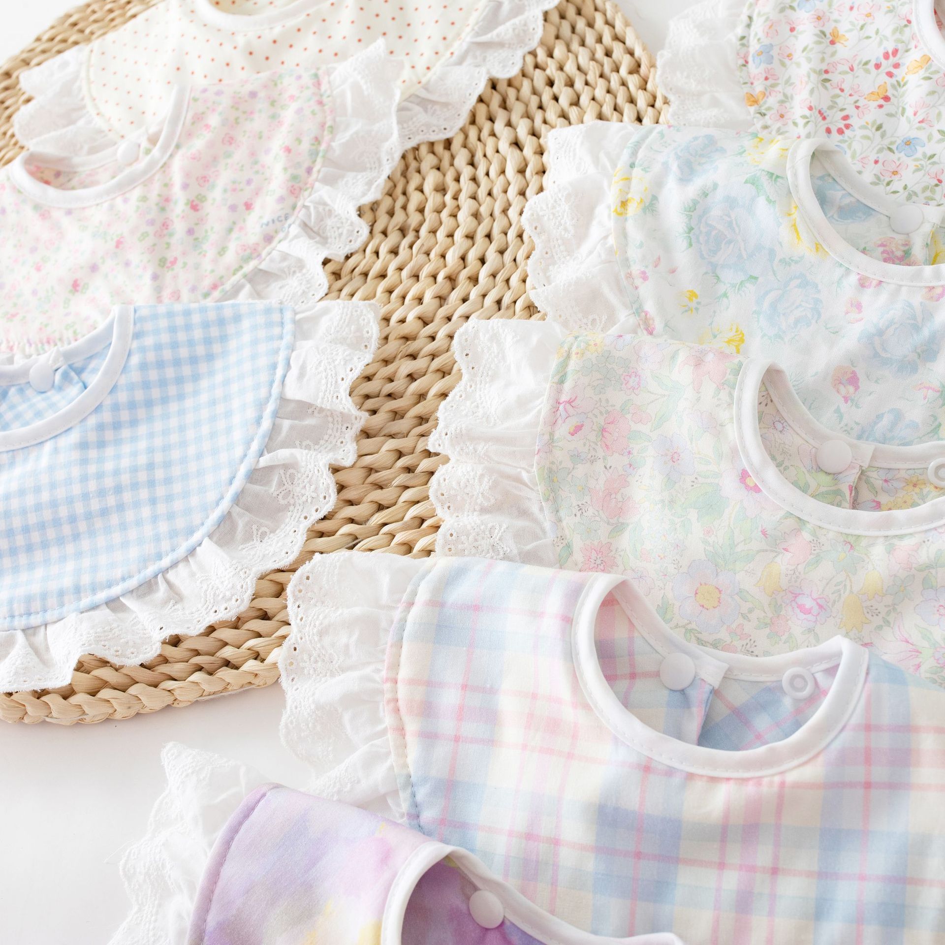 New Cotton Linen Towel Baby Bi - огляд і ціна Baby Clothing Dividers
